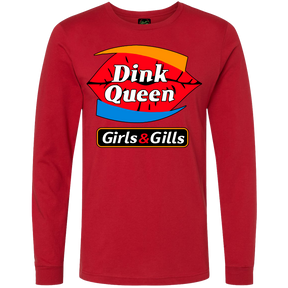 Dink Queen Long Sleeve LoGo Shirts