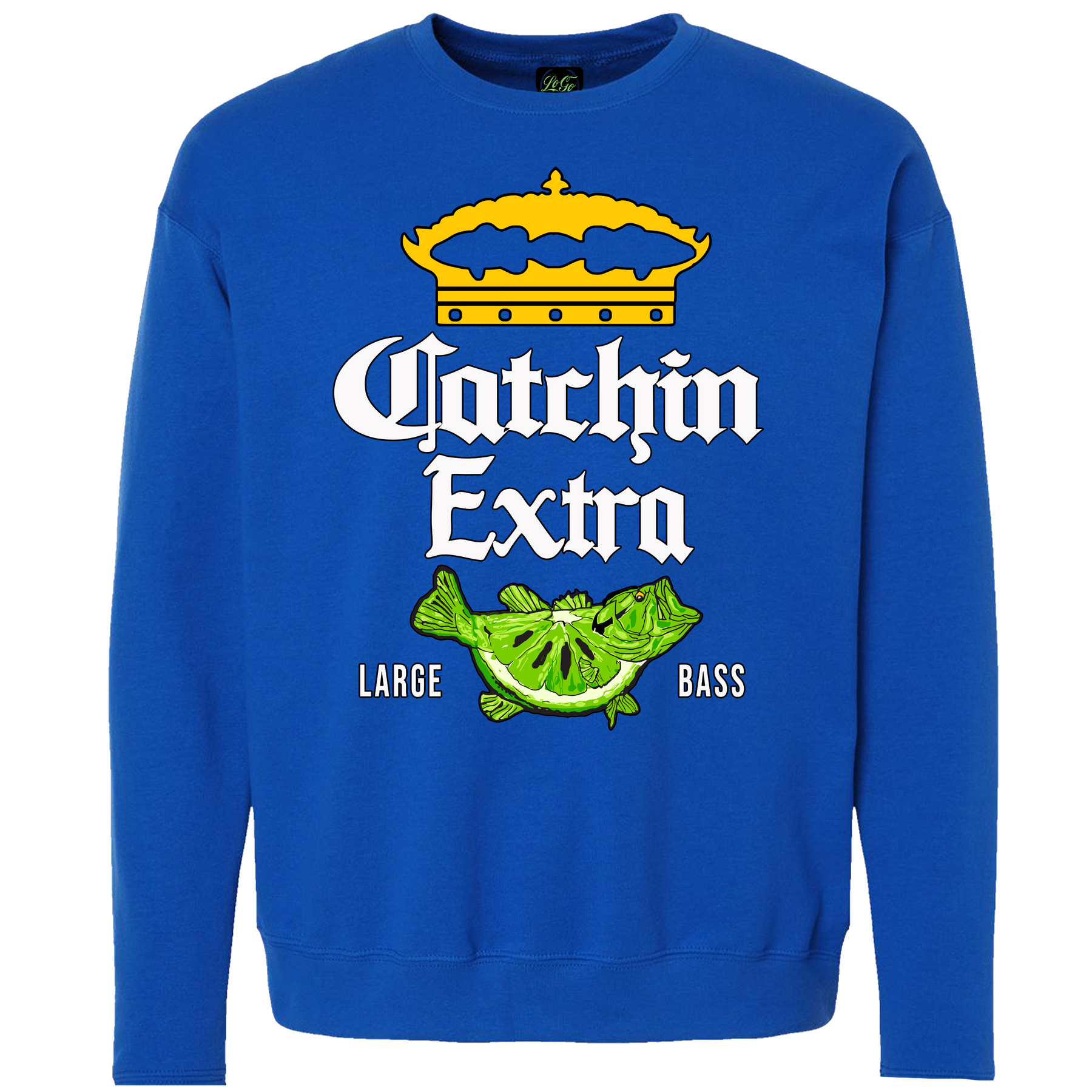 Catchin XL Bass Long Sleeve LoGo Shirts