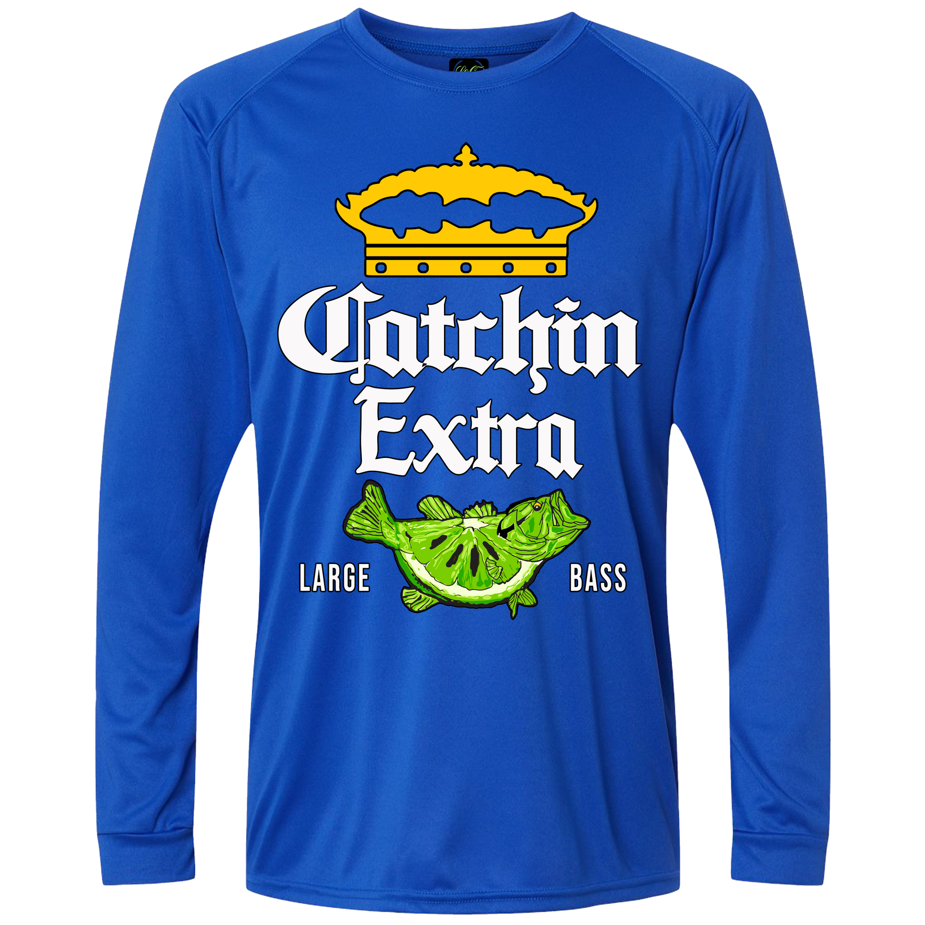 Catchin XL Bass Long Sleeve LoGo Shirts