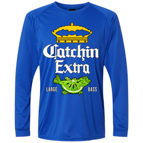 Catchin XL Bass Long Sleeve LoGo Shirts