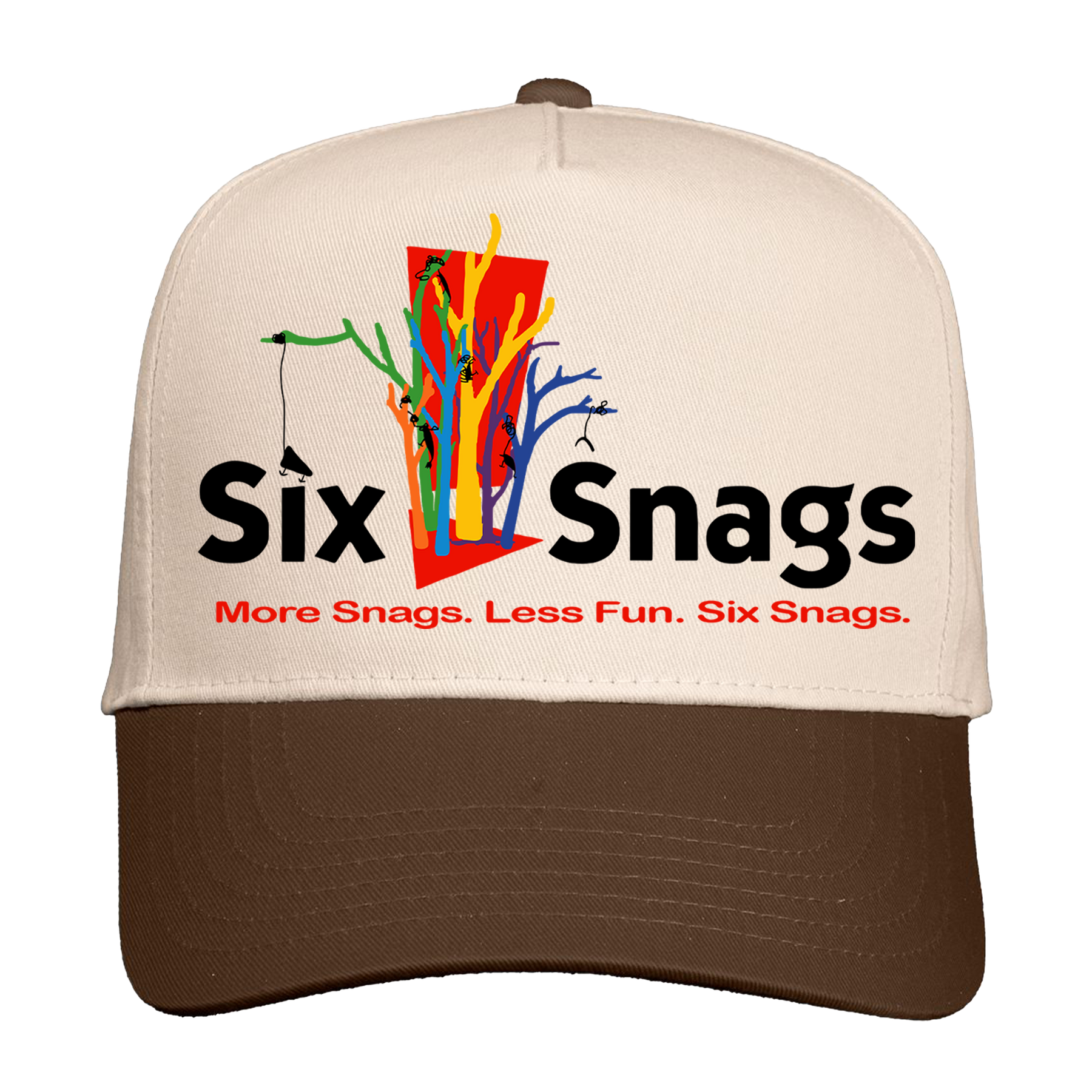 Six Snags LoGo Dad Caps