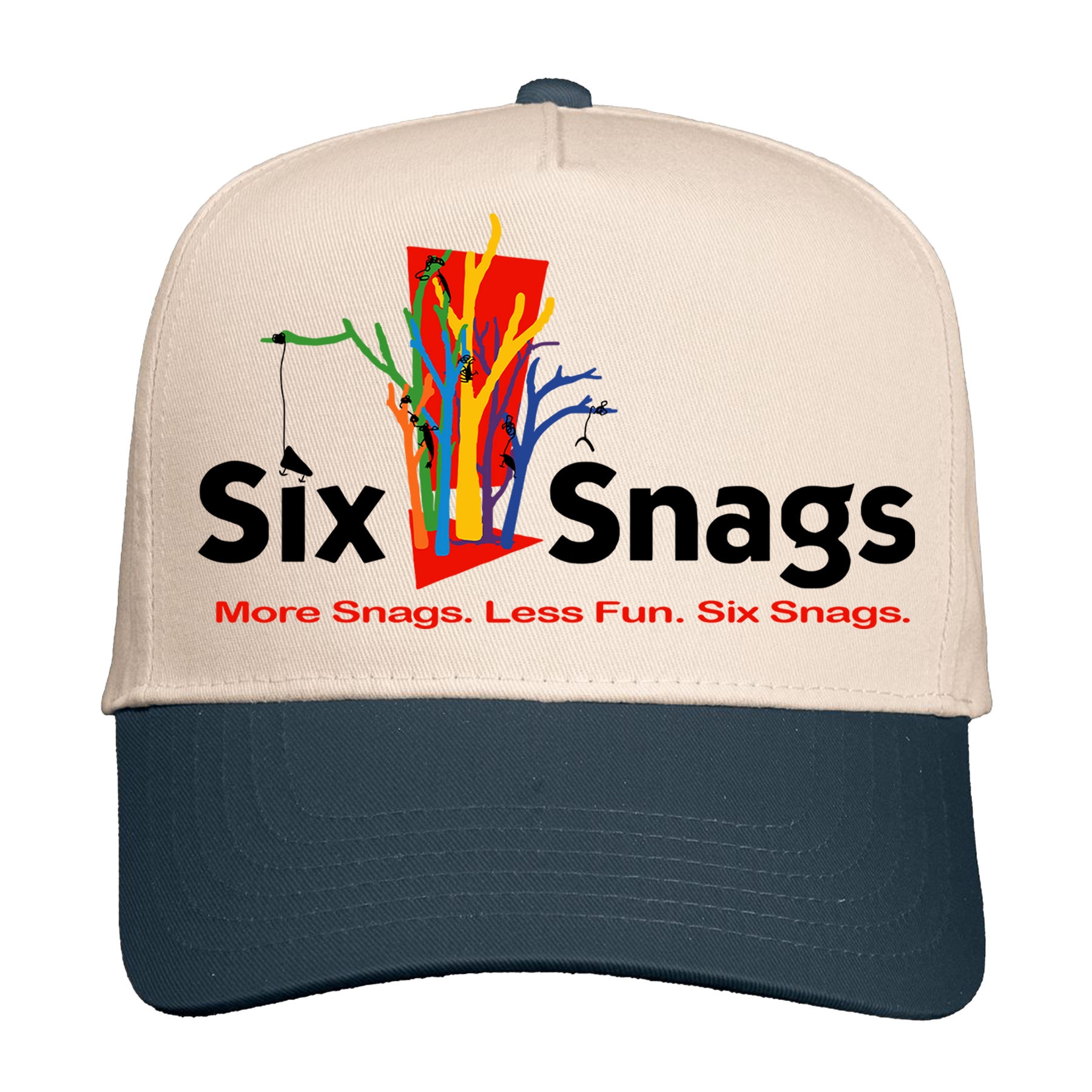 Six Snags LoGo Dad Caps