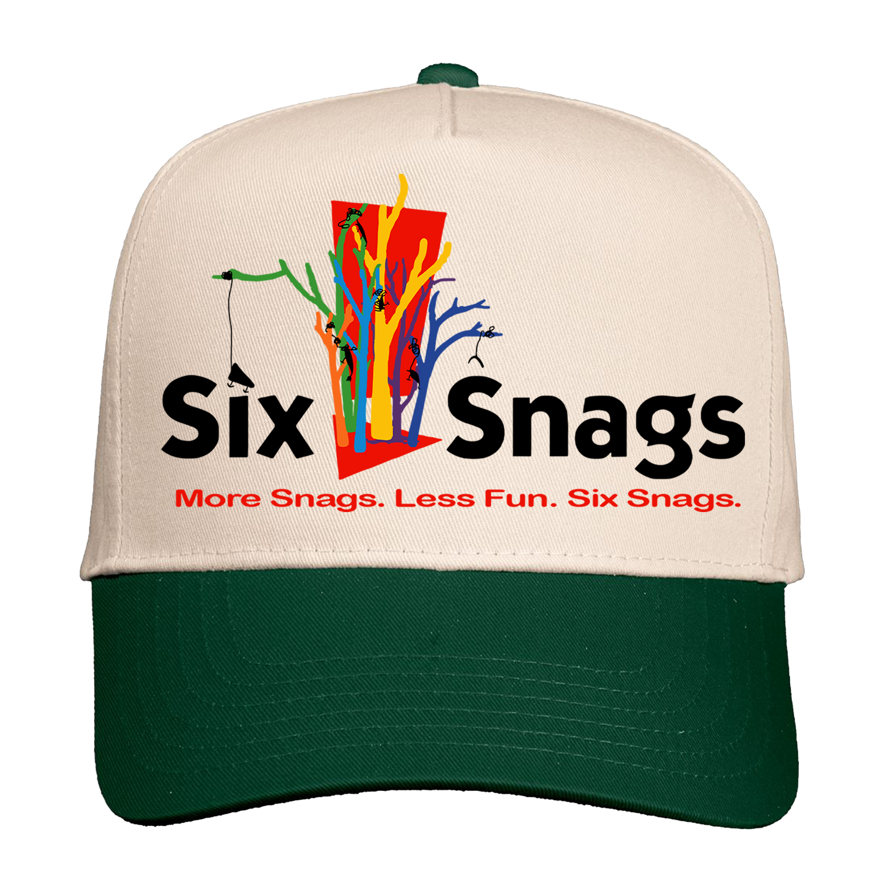 Six Snags LoGo Dad Caps