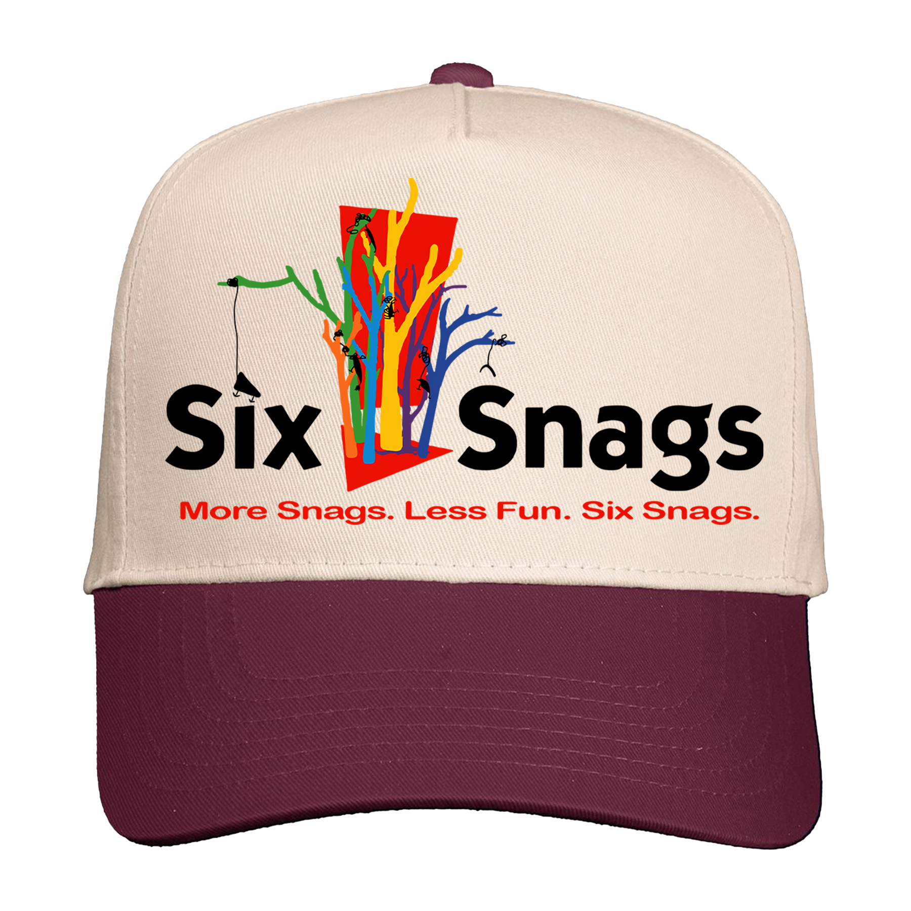 Six Snags LoGo Dad Caps