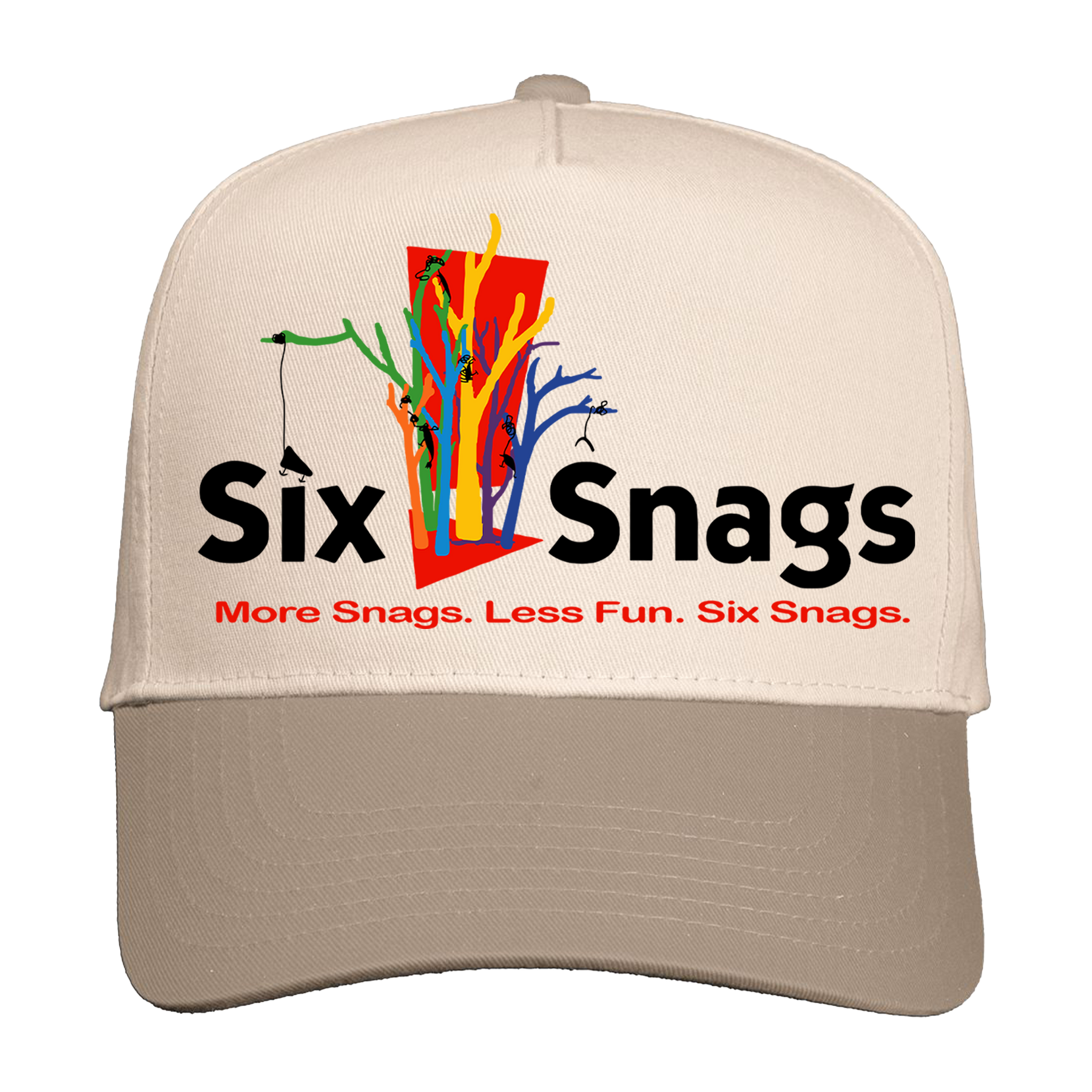 Six Snags LoGo Dad Caps