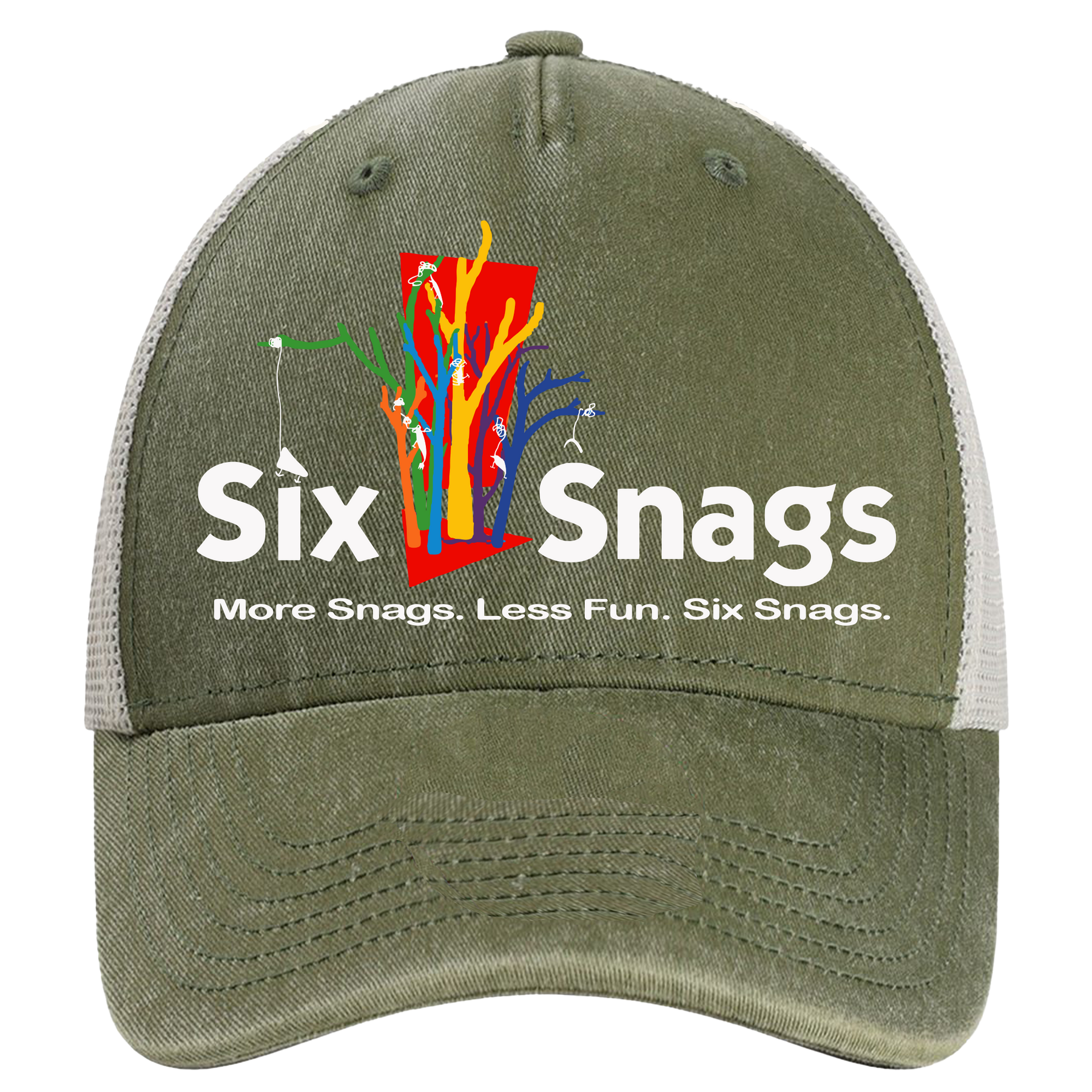 Six Snags LoGo Trucker Hats