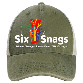 Six Snags LoGo Trucker Hats