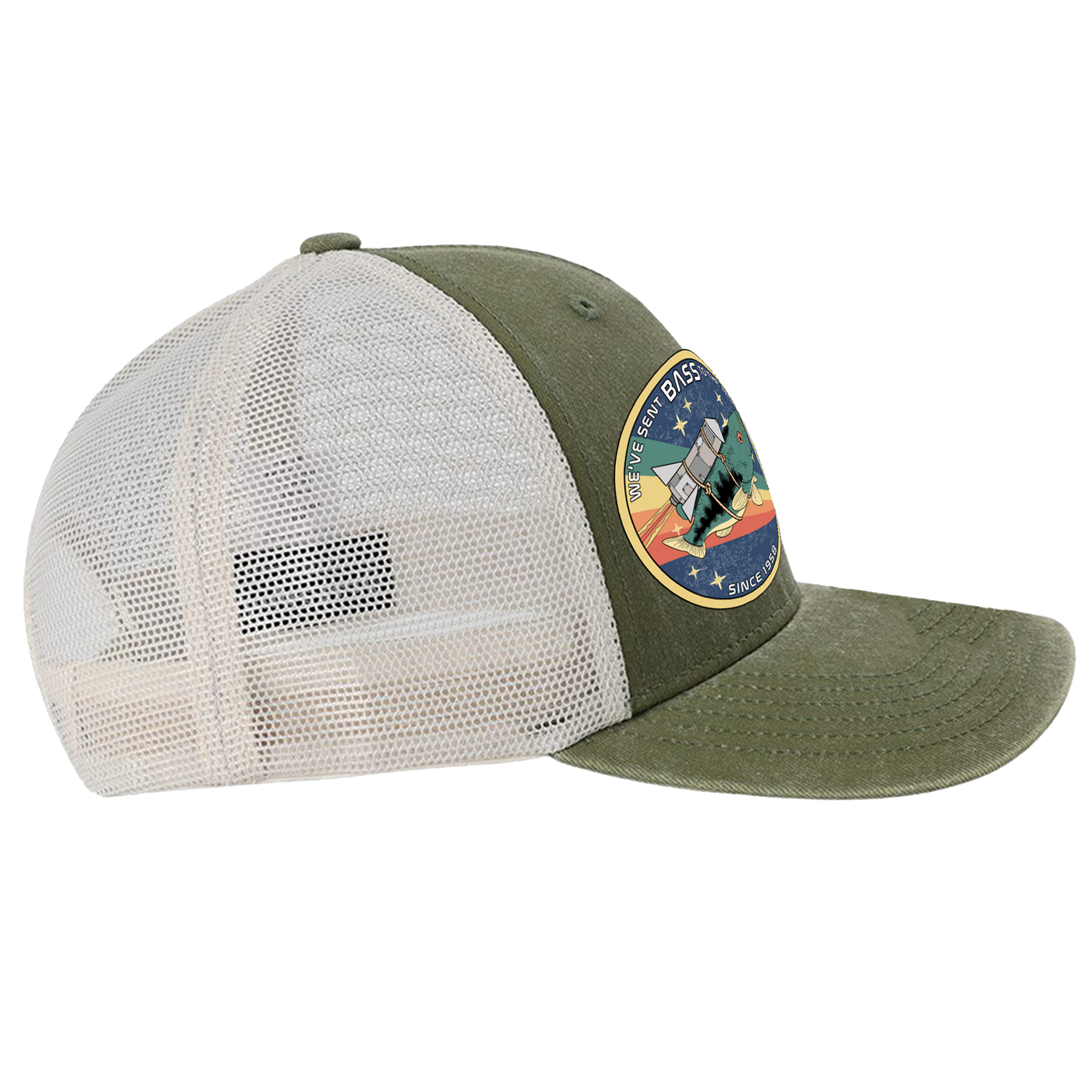 Basstronaught LoGo Trucker Hats