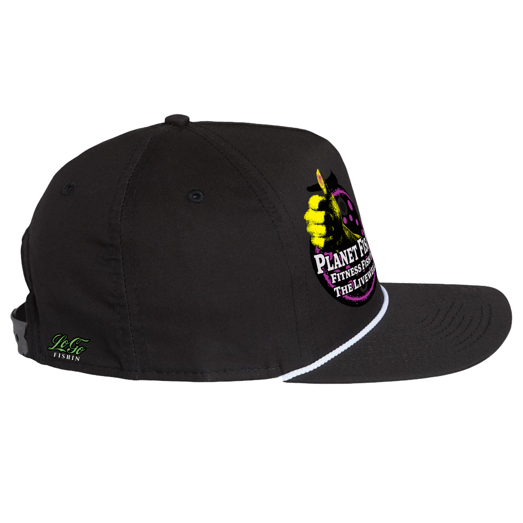 Planet Fishin LoGo Dad Caps