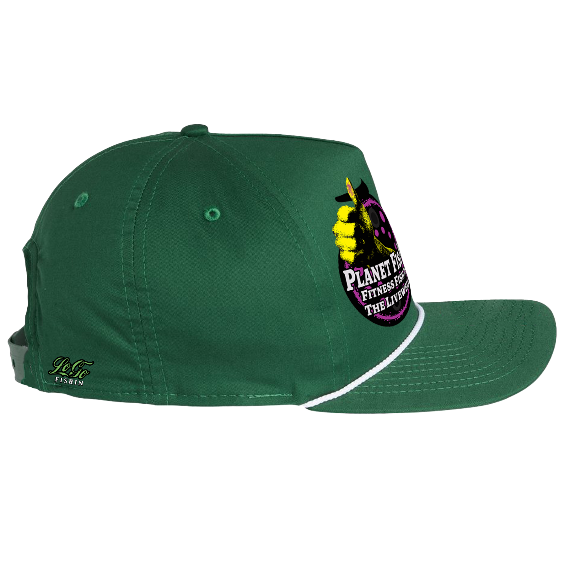 Planet Fishin LoGo Dad Caps