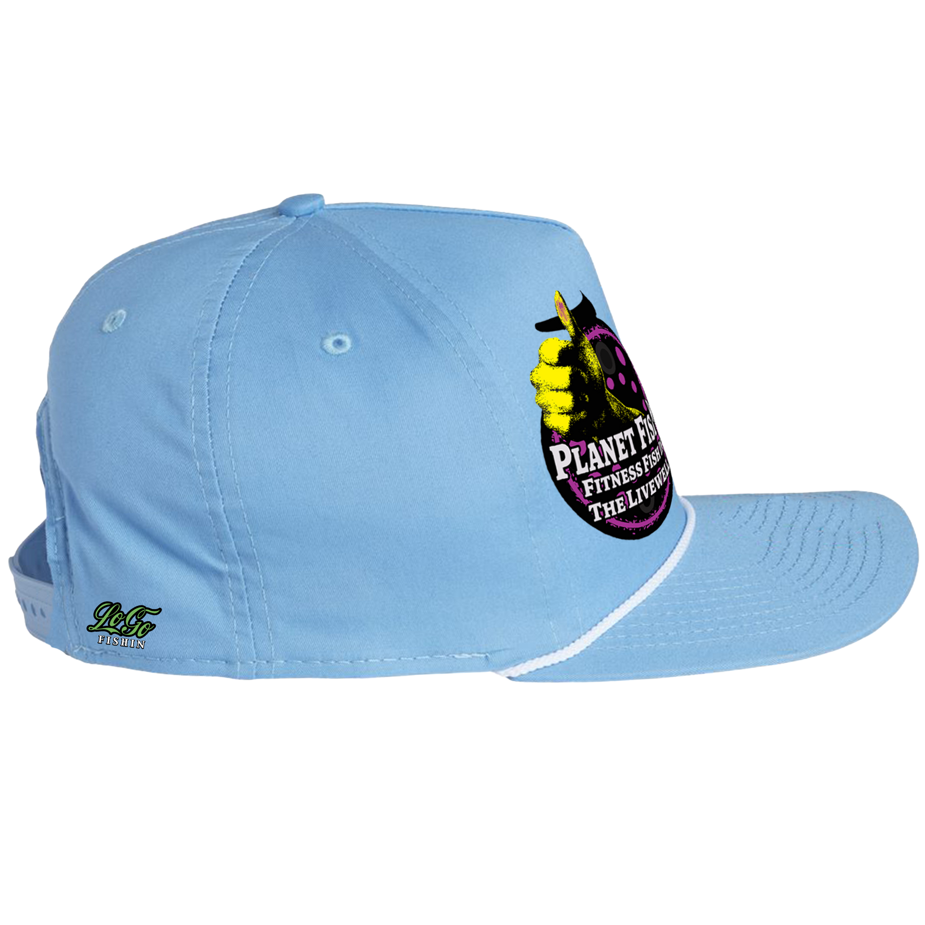 Planet Fishin LoGo Dad Caps