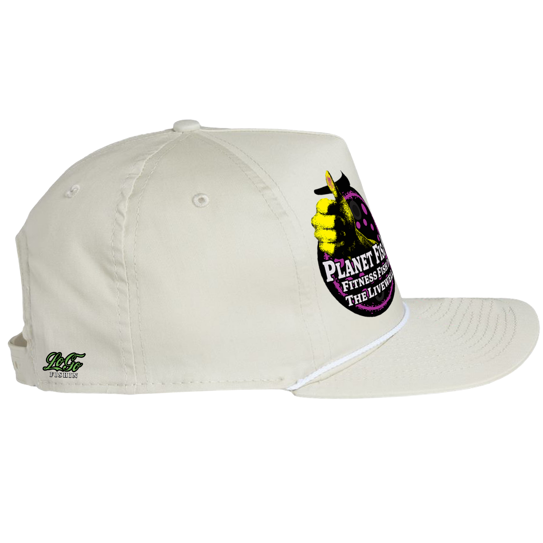 Planet Fishin LoGo Dad Caps
