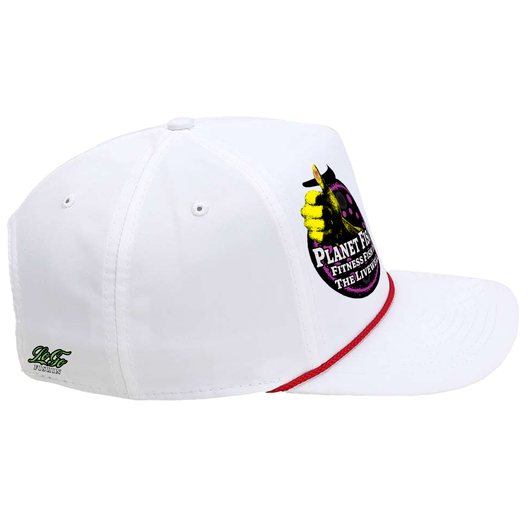 Planet Fishin LoGo Dad Caps