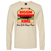 Biggin King Long Sleeve LoGo Shirts