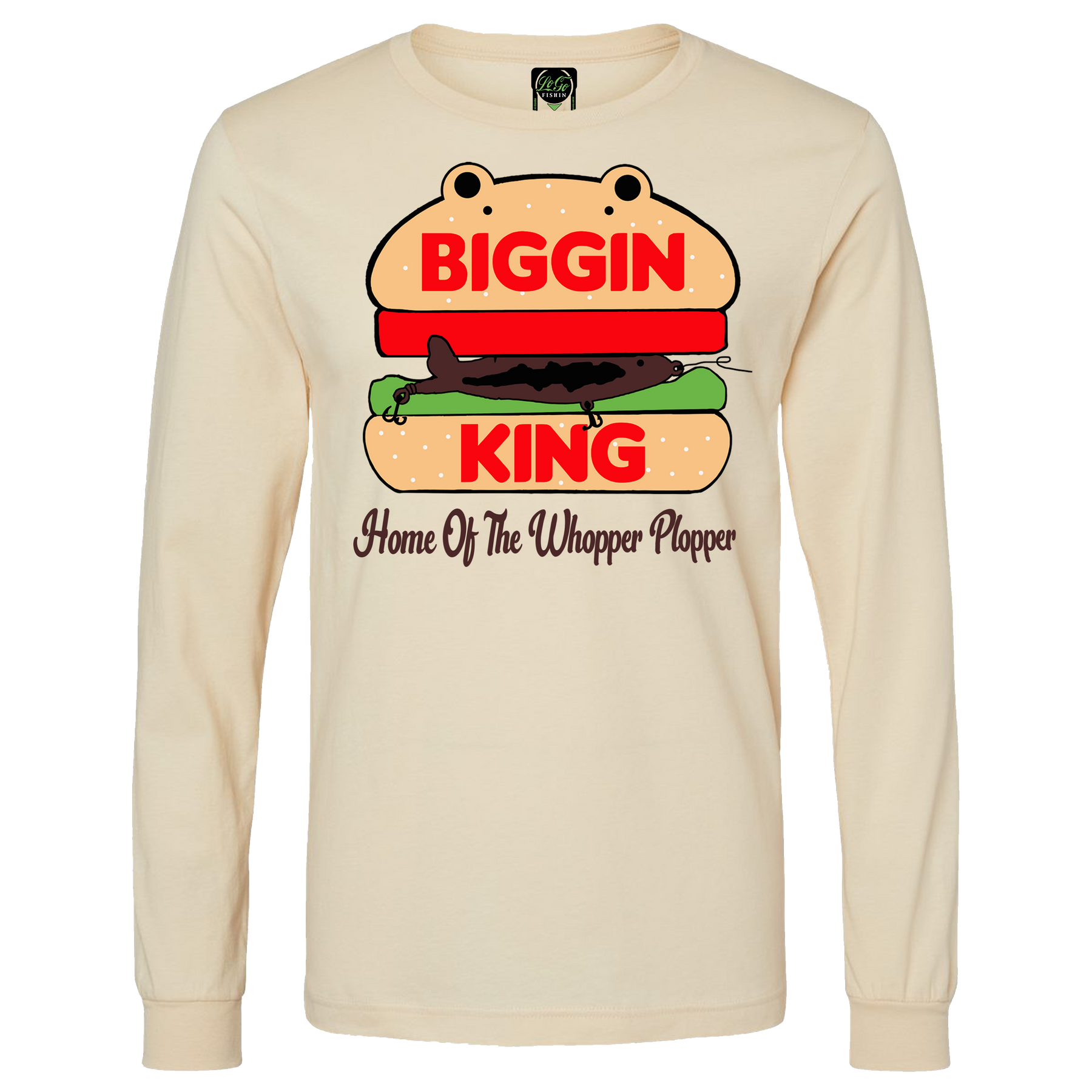 Biggin King Long Sleeve LoGo Shirts