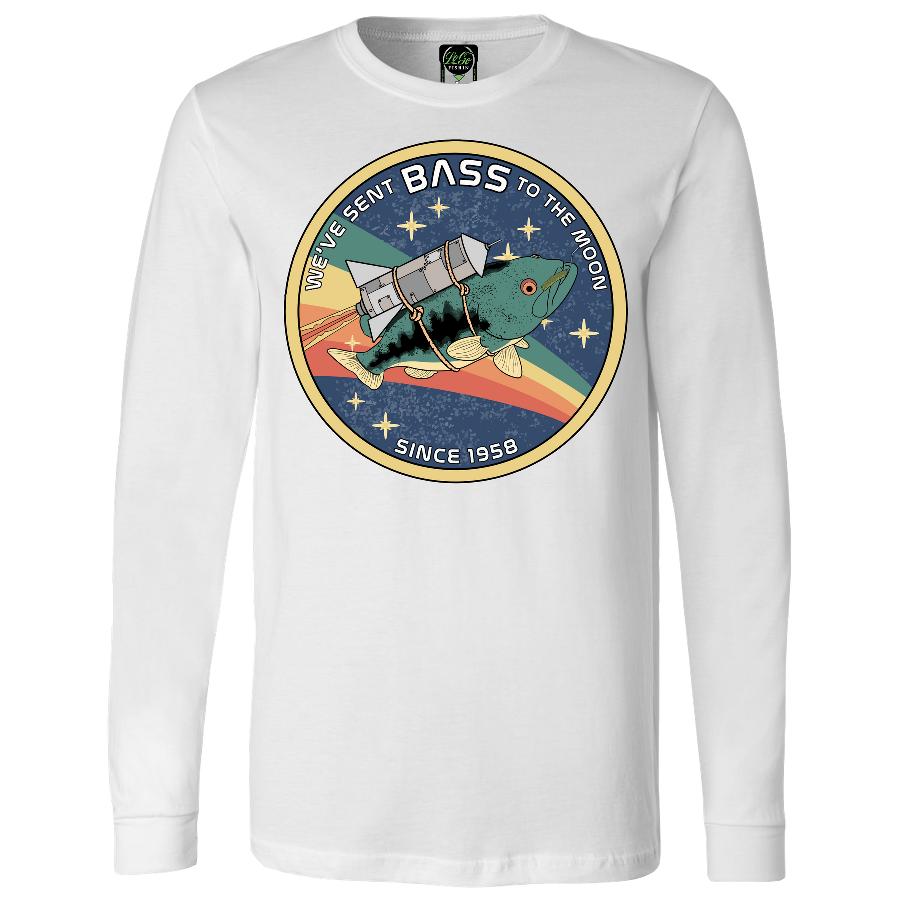 Basstronaught Long Sleeve LoGo Shirts