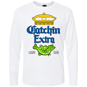 Catchin XL Bass Long Sleeve LoGo Shirts