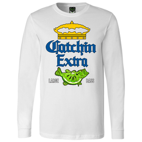 Catchin XL Bass Long Sleeve LoGo Shirts