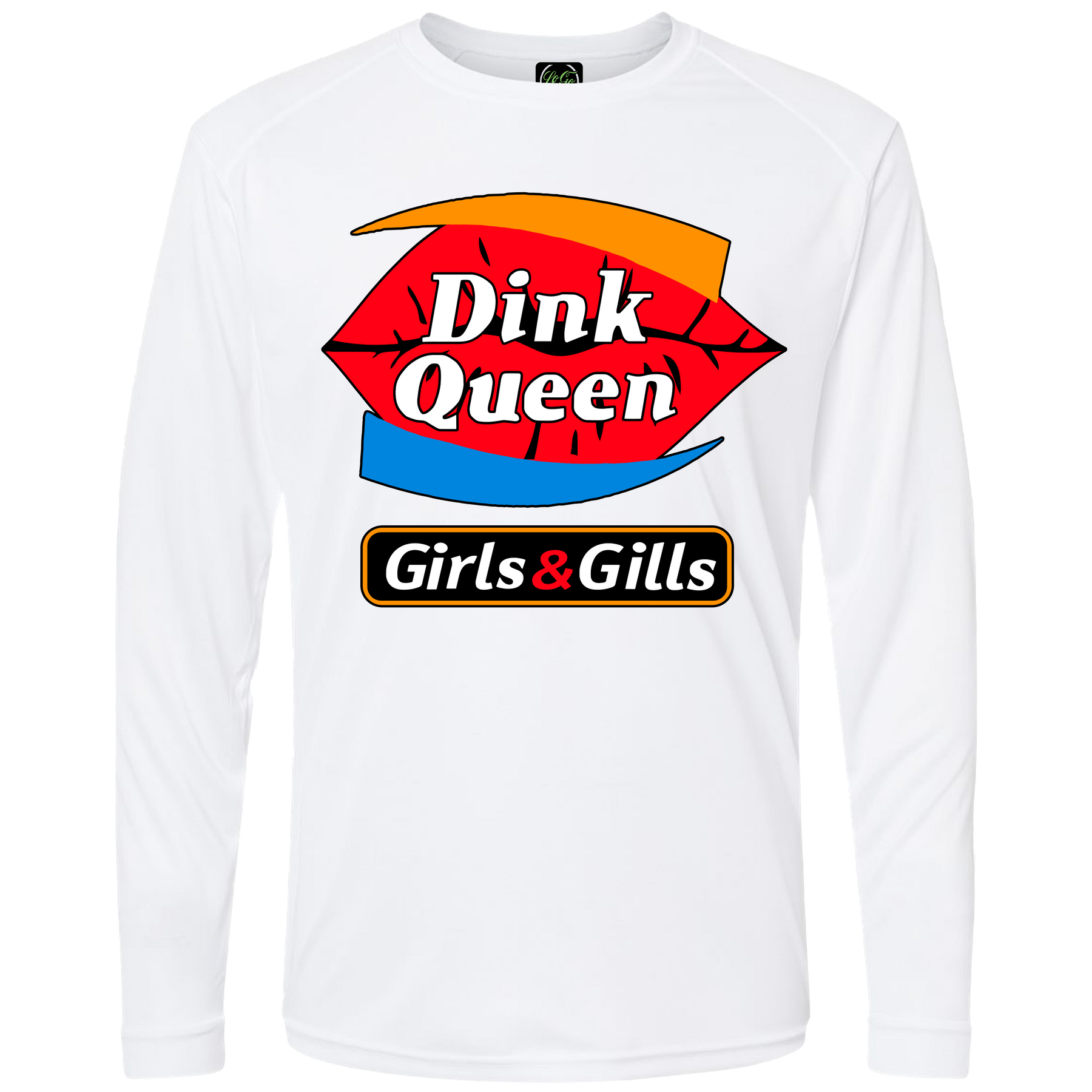 Dink Queen Long Sleeve LoGo Shirts