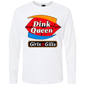 Dink Queen Long Sleeve LoGo Shirts