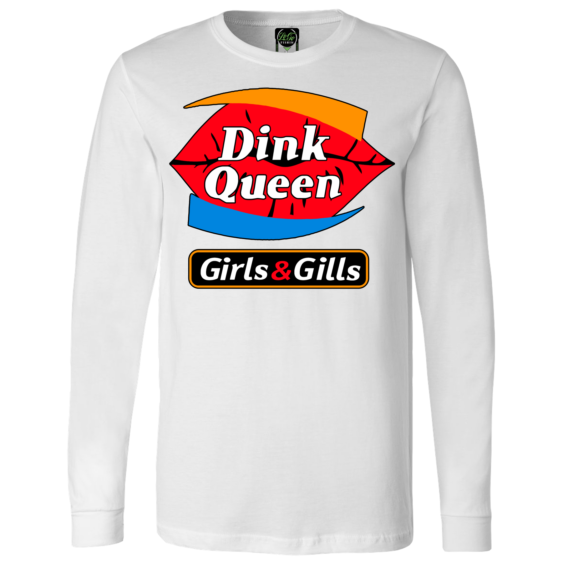 Dink Queen Long Sleeve LoGo Shirts