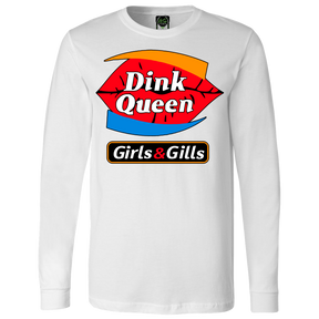 Dink Queen Long Sleeve LoGo Shirts