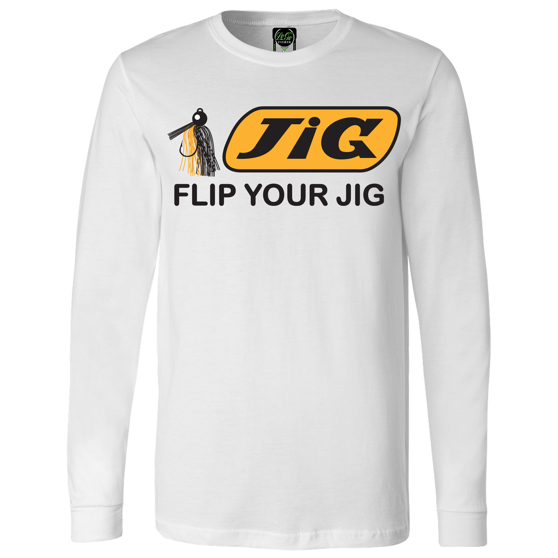 Flip Your Jig LoGo Long Sleeve Shirts