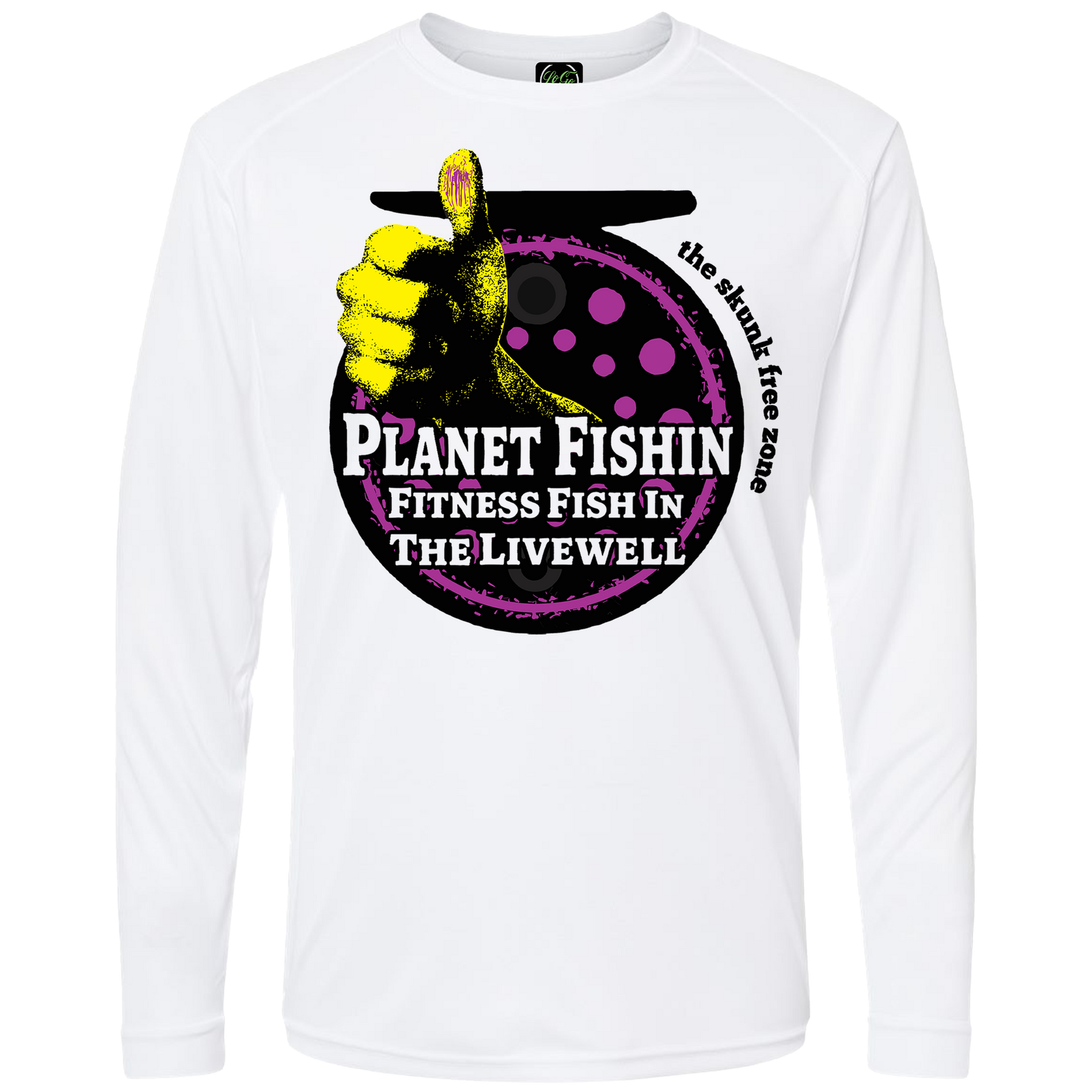 Planet Fishin LoGo Long Sleeve Shirts