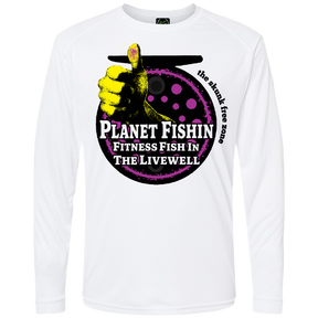 Planet Fishin LoGo Long Sleeve Shirts