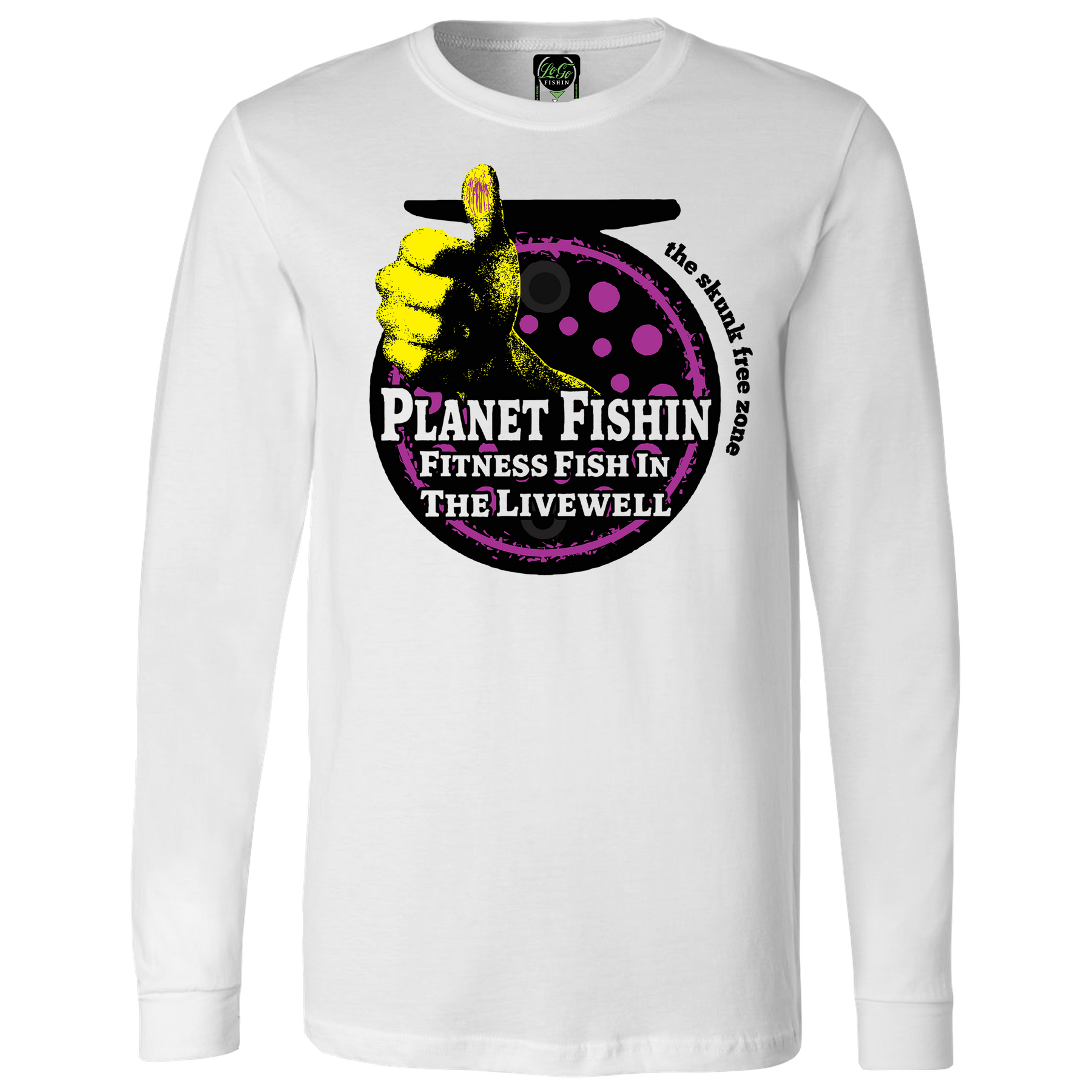 Planet Fishin LoGo Long Sleeve Shirts