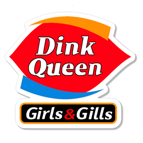 Dink Queen LoGo Decal