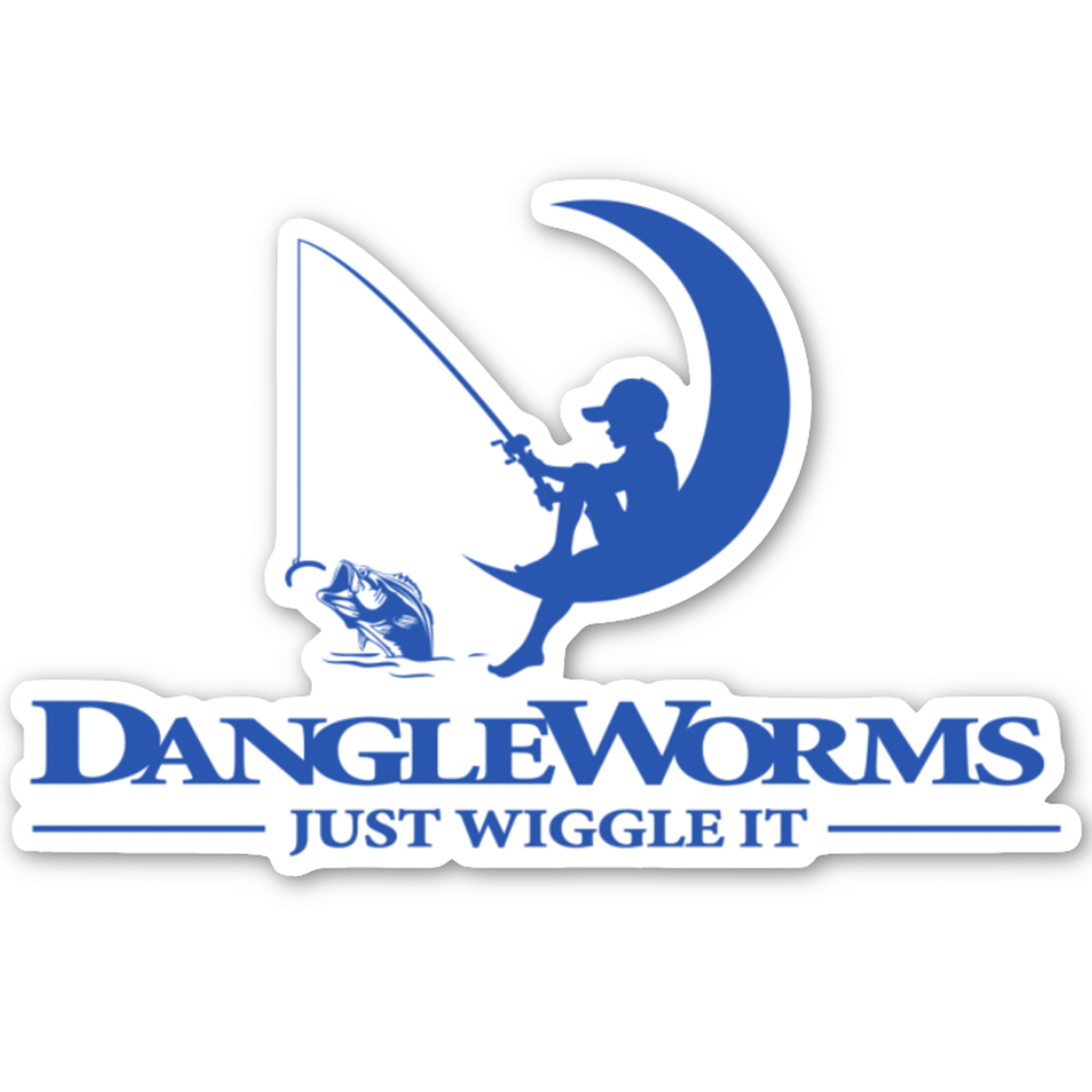 Dangle Worms Decal