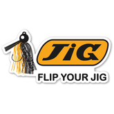 Flip Your JiG Decal